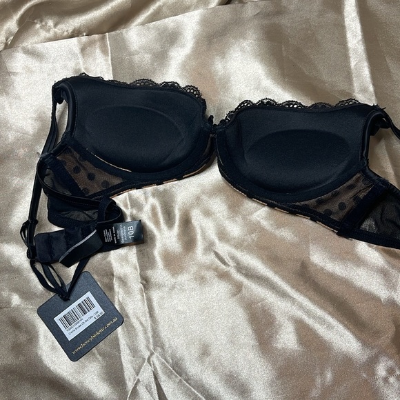 Honey Birdette Vintage Crème Brûlée Bra - Picture 6 of 6
